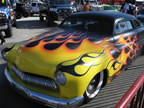 flames at sema