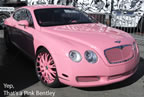 pink bentley